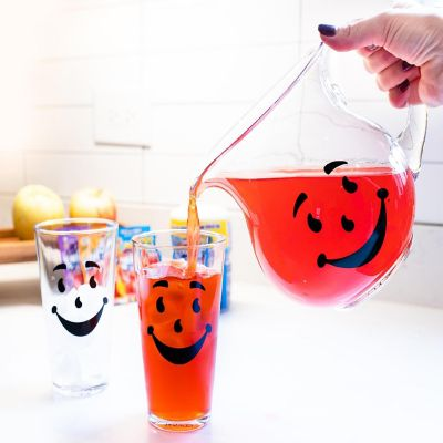 Kool-Aid Man 64-Ounce Glass Pitcher and Two 16-Ounce Pint Glasses DIY