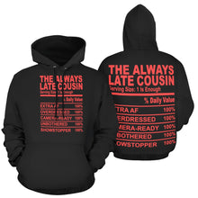 Load image into Gallery viewer, The Always Late Cousin Women Hoodies Restored Vision
