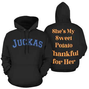 Thanksgiving Couples Customized Unisex Hoodies Restored Vision