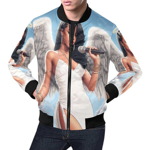 Aaliyah Customized All Over Print Bomber Jacket for Men