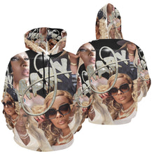 Load image into Gallery viewer, Celebrity Grunge Effect Customized Unisex All Over Hoodie Just The Way You Like It!