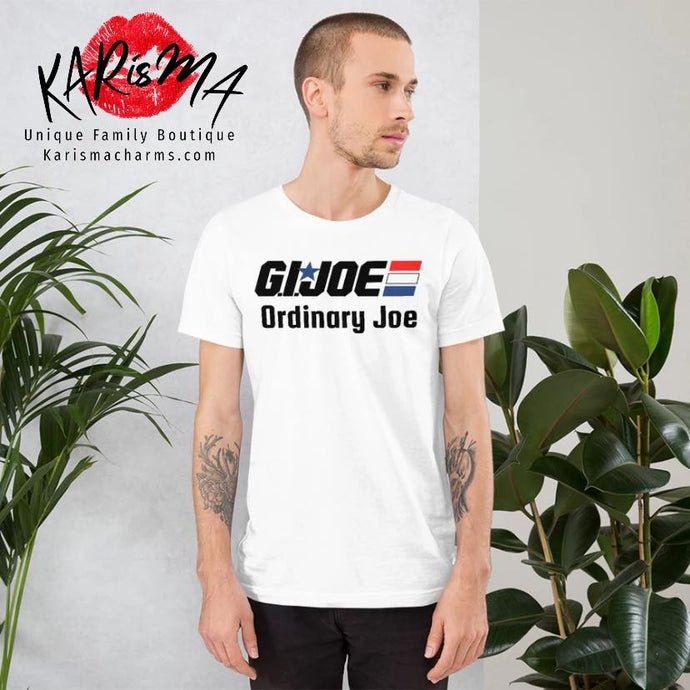 GI Joe Ordinary Joe White Short-Sleeve Unisex T-Shirt Gary, IN