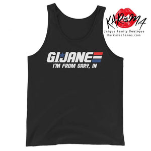 GI Jane Black Tank Top