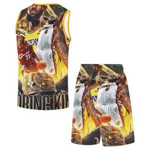 Bron Basketball Uniform With Pocket