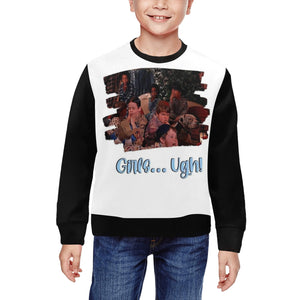 Boys All Over Print Crewneck Sweatshirt Kids