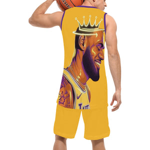 Bron Basketball Uniform With Pocket