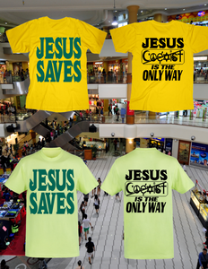 Jesus Saves Unisex T-Shirt Restored Vision