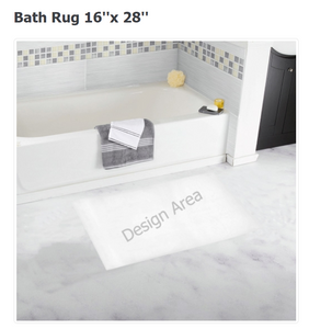 Custom Shower Curtain, Towel, Bath Rug, And/Or Bath Combination Set