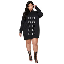 Load image into Gallery viewer, Fashion Casual Large Women&#39;s Wear Hoodie Dress