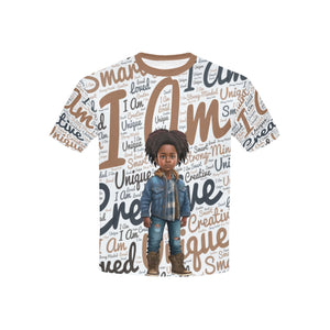 Customized Affirmation Kids T-Shirt Boys & Girls