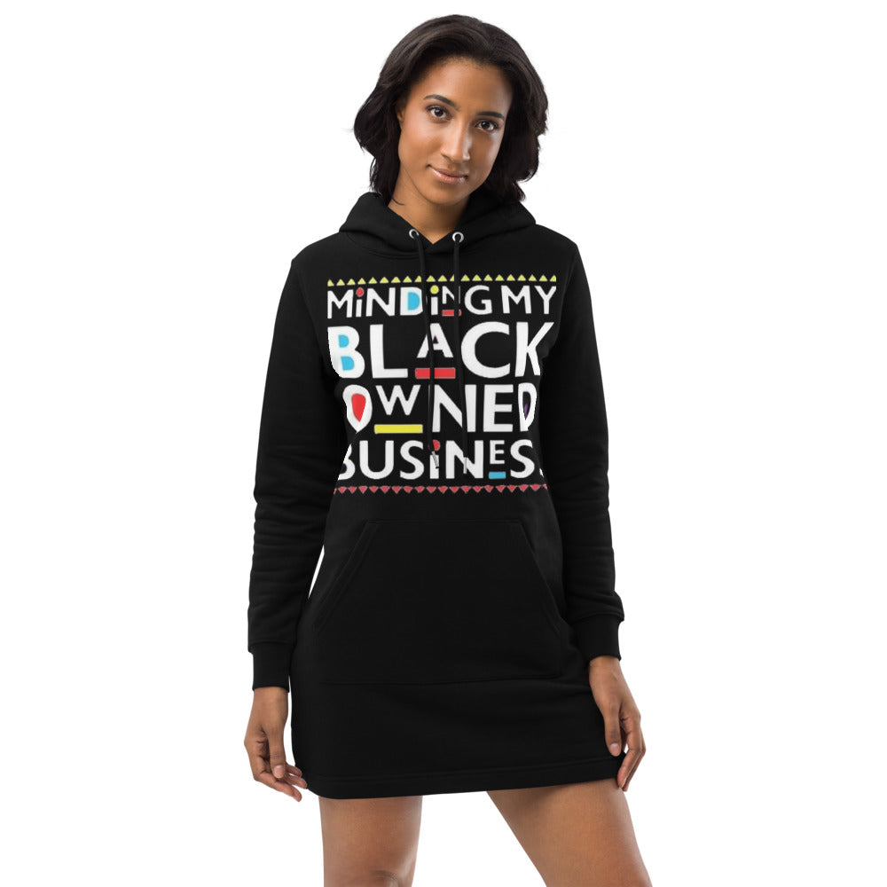 Minding Our Business Hoodie Dress