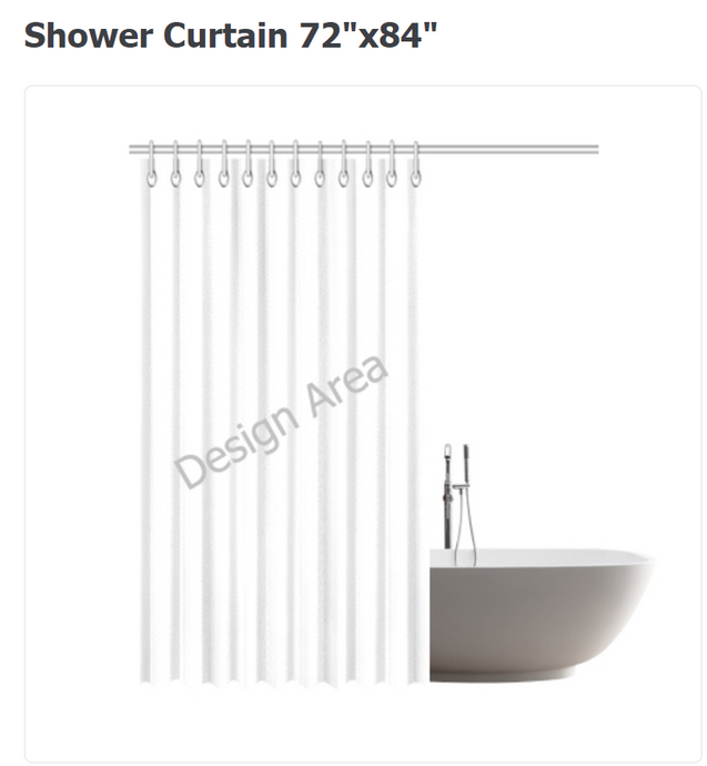 Custom Shower Curtain, Towel, Bath Rug, And/Or Bath Combination Set