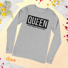 Load image into Gallery viewer, Queen Long Sleeve Tee #TwoBecameOne
