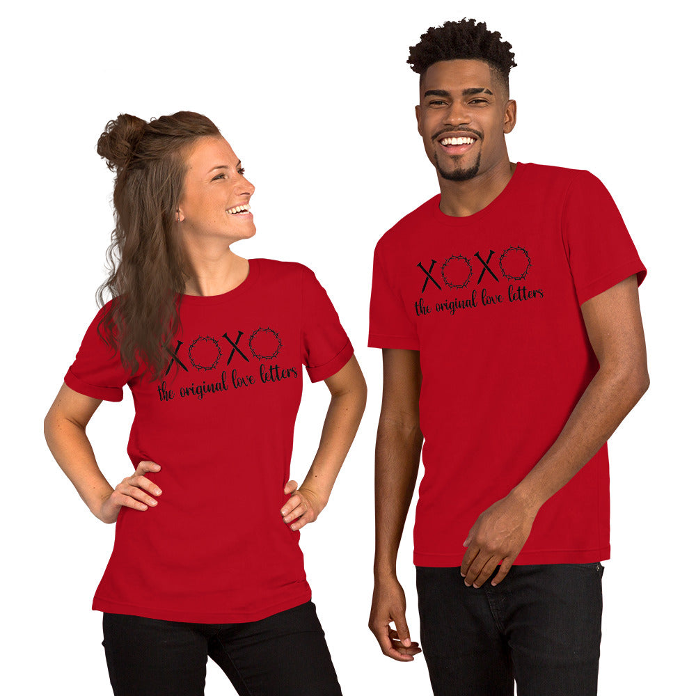 The Original Love Letters Short-Sleeve Unisex Restored Vision Shirt