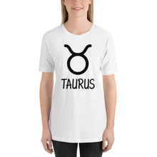 Load image into Gallery viewer, Taurus Sign Short-Sleeve T-Shirt