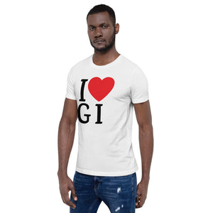 I Love GI Short-Sleeve Unisex T-Shirt Gary, IN