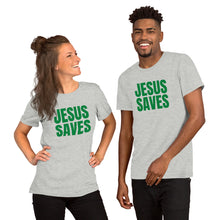 Load image into Gallery viewer, Jesus Saves Unisex T-Shirt Restored Vision