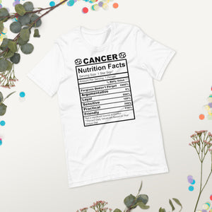 Cancer Sign Short-Sleeve Unisex T-Shirt