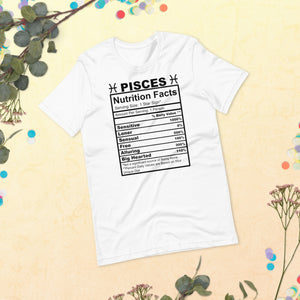 Pisces Sign Short-Sleeve Unisex T-Shirt