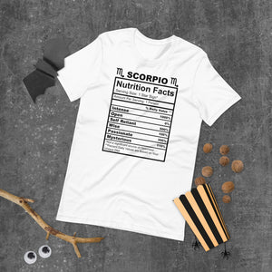 Scorpio Sign Short-Sleeve Unisex T-Shirt