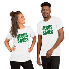Load image into Gallery viewer, Jesus Saves Unisex T-Shirt Restored Vision