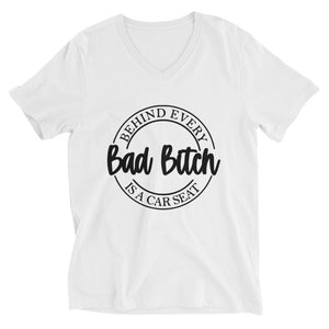 Bad B Short Sleeve V-Neck T-Shirt #Lol