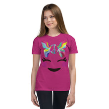 Load image into Gallery viewer, Zariah&#39;s Peace, Love, &amp; Happiness Youth Short Sleeve T-Shirt