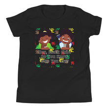 Load image into Gallery viewer, Zariah&#39;s Youth Short Sleeve T-Shirt &quot;Hey, Black Child&quot;