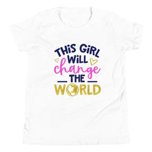 Load image into Gallery viewer, Zariah Presents...This Girl Youth Short Sleeve T-Shirt